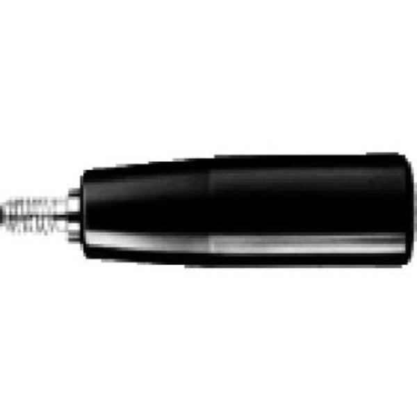 J.W. Winco GN598 Steel Cylindrical Revolving Handle W/Threaded Spindle 31mm Dia. 102mm L M12x1.75, J.W. Winco, Mfr#: 12NG79/ST